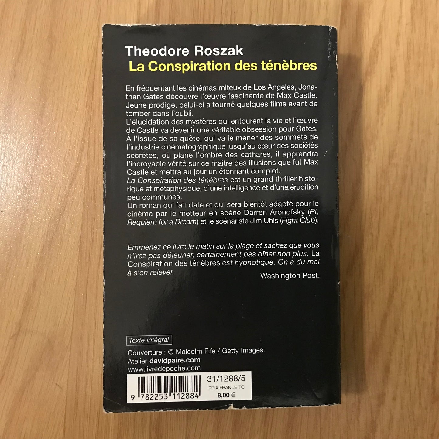 Roszak, Theodore - La conspiration des ténèbres