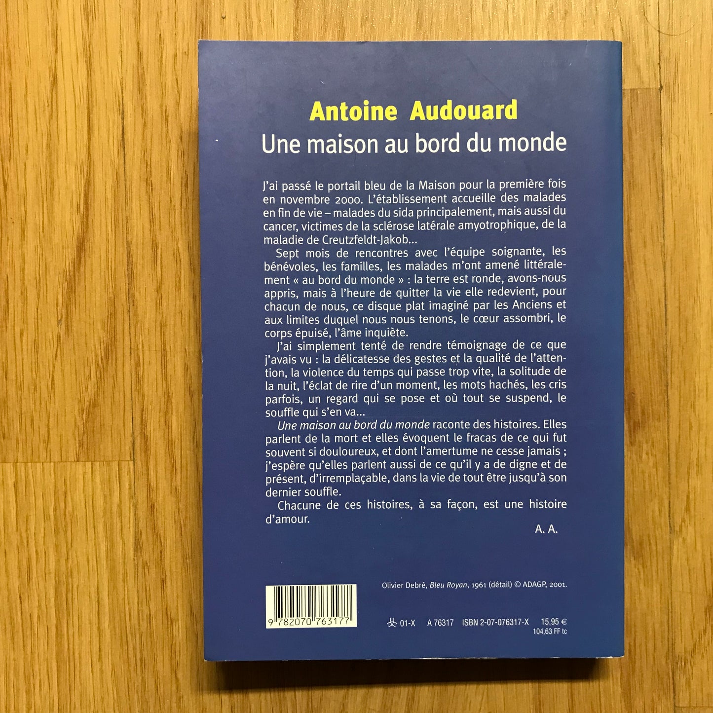 Audouard, Antoine - Une maison au bord du monde