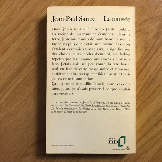 Sartre, Jean-Paul - La nausée