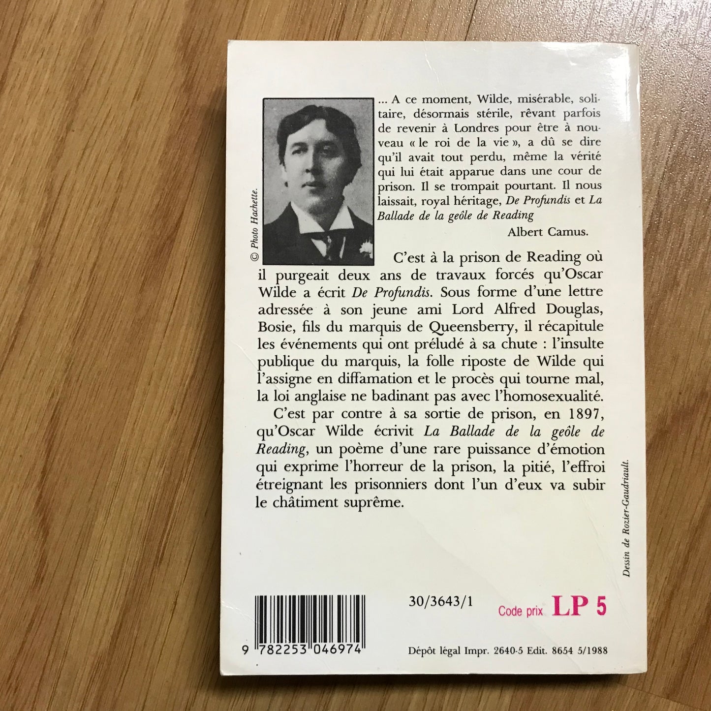 Wilde, Oscar - La ballade de la geôle de Reading. De profundis