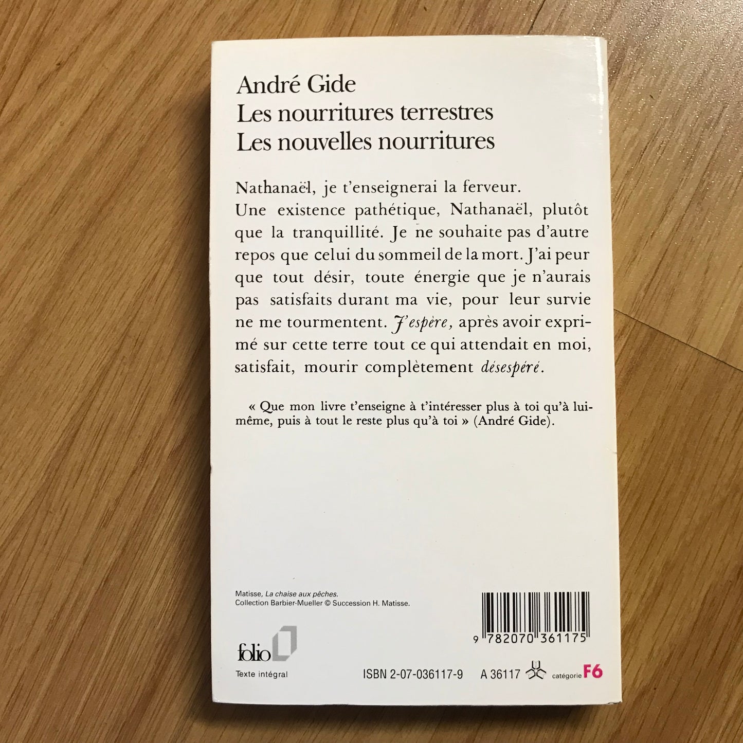 Gide, André - Les nourritures terrestres