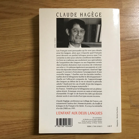 Hagège, Claude - L’enfant aux deux langues