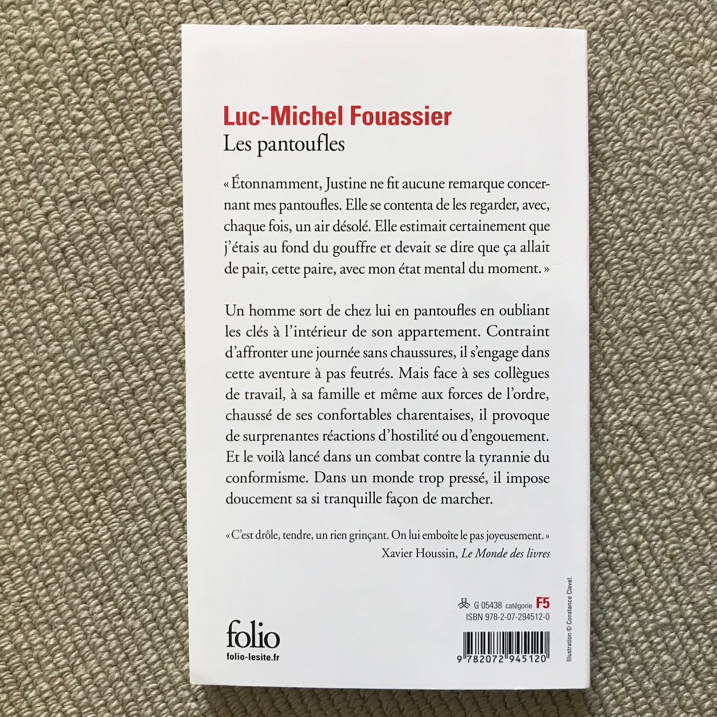 Fouassier, Luc-Michel - Les pantoufles