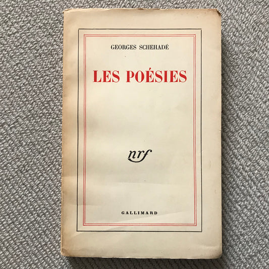 Schehadé, Georges - Les poésies