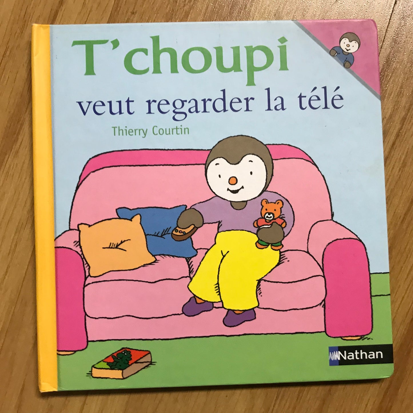 T’choupi veut regarder la télé - Courtin, Thierry