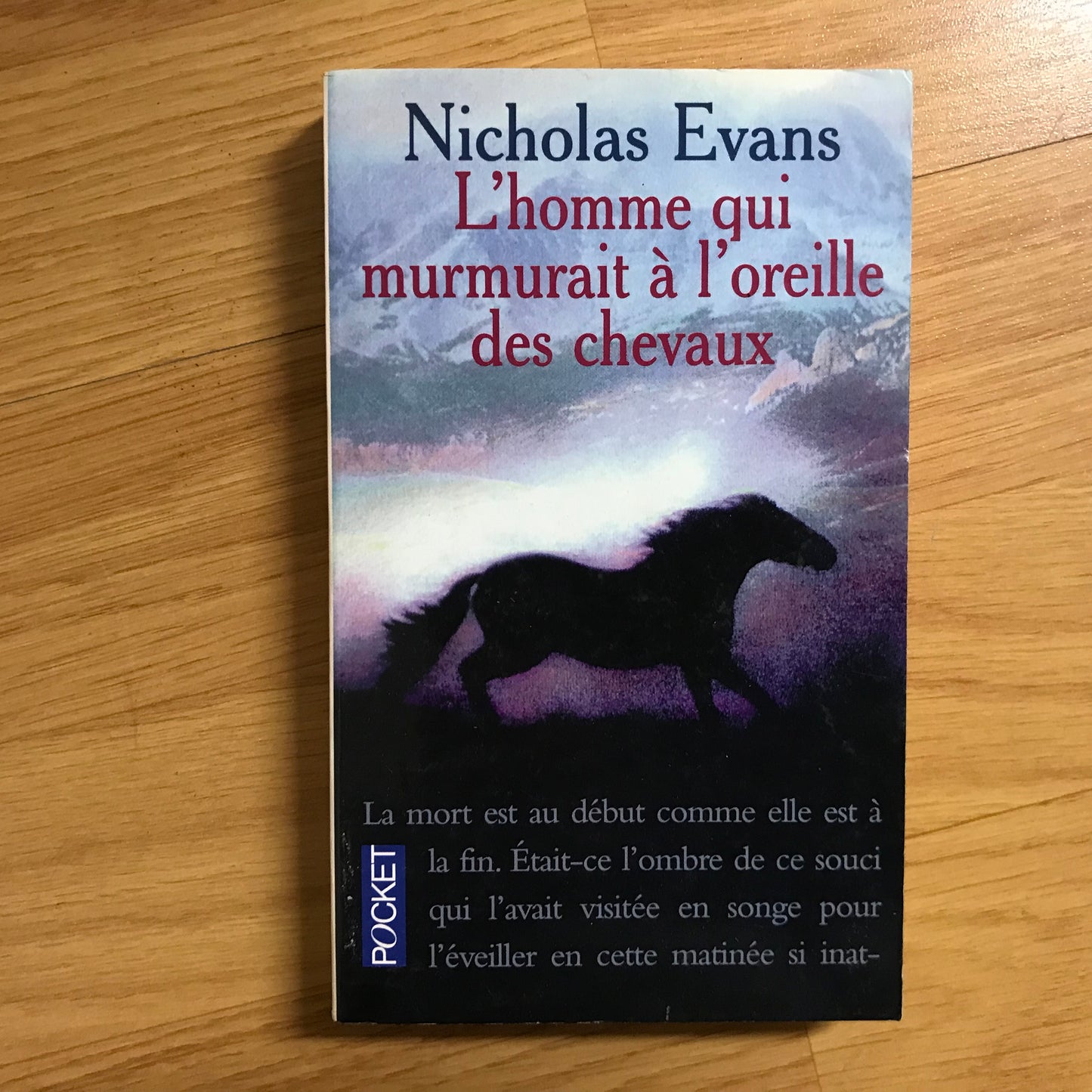 Evans, Nicholas - L’homme qui murmurait à l’oreille des chevaux
