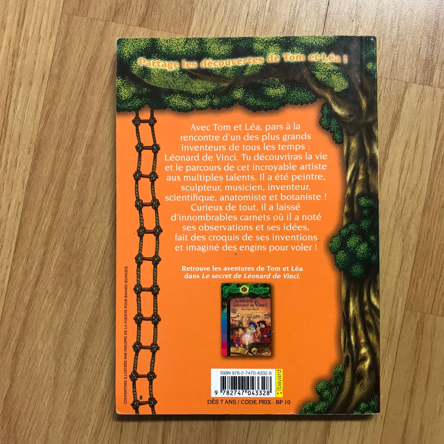 Les carnets de la cabane magique 15: Léonard de Vinci, un génie