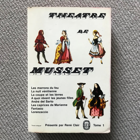 Musset - Théâtre 1