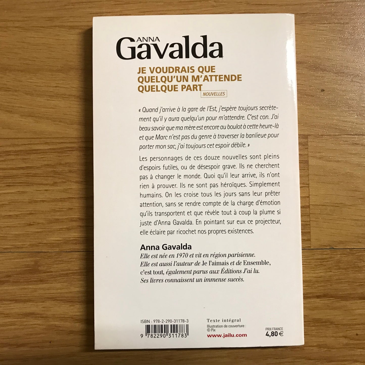 Gavalda, Anna - Je voudrais que quelqu’un m’attende quelque part