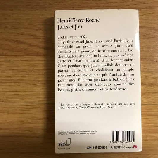 Roché, Henri-Pierre - Jules et Jim