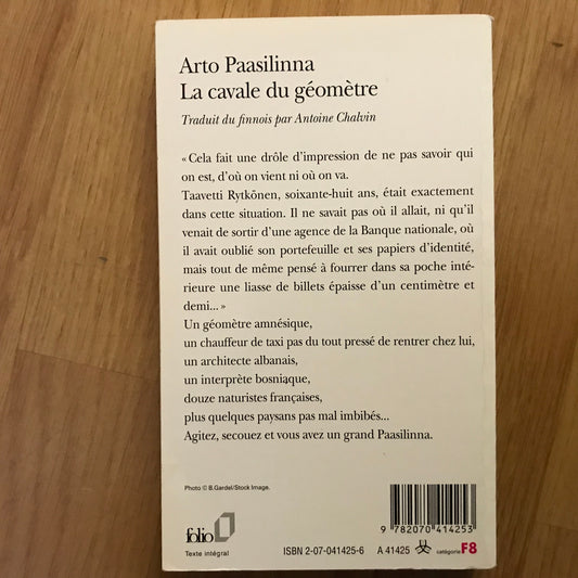 Paasilinna, Arto - La cavale de géomètre