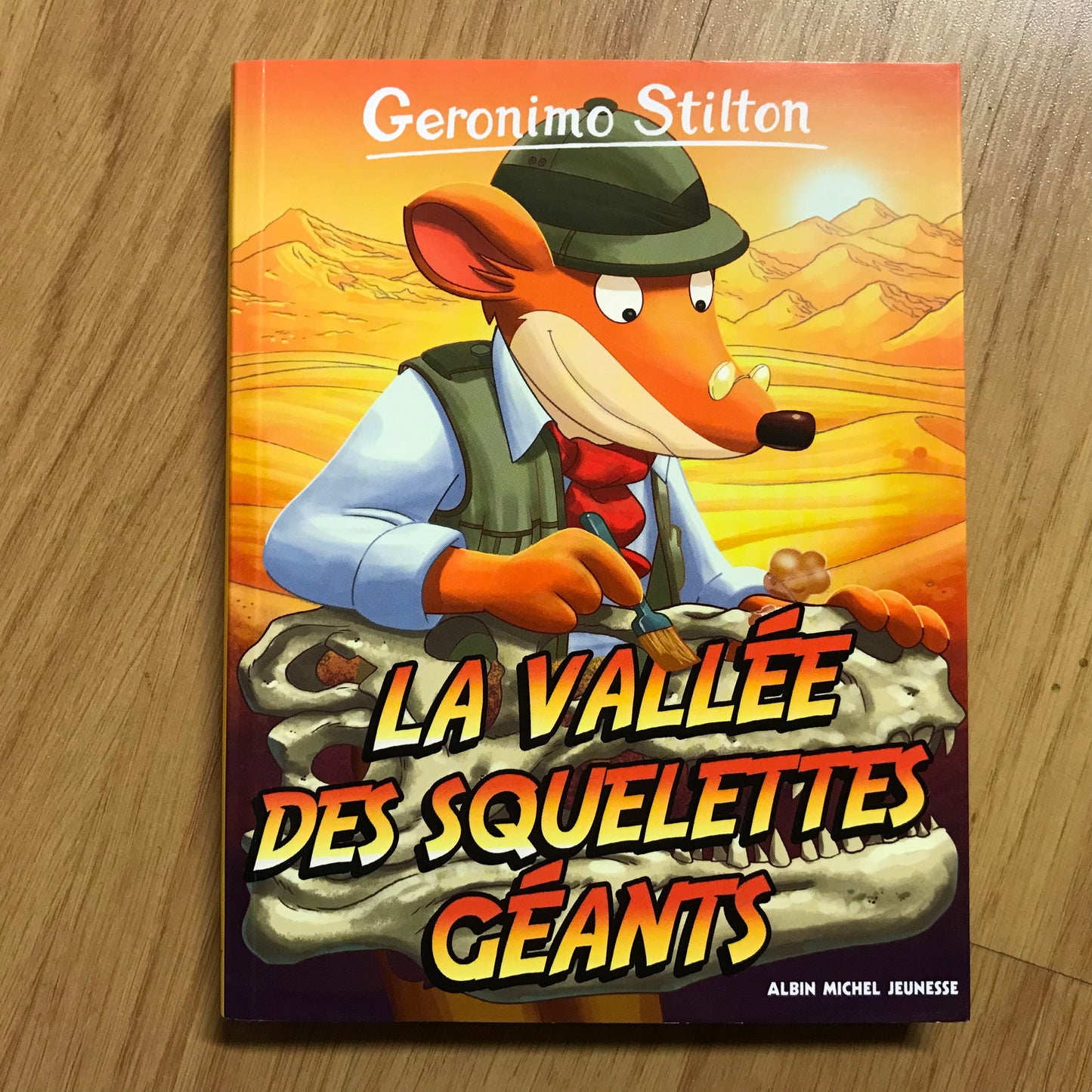 Geronimo Stilton 38: La vallée des squelettes géants
