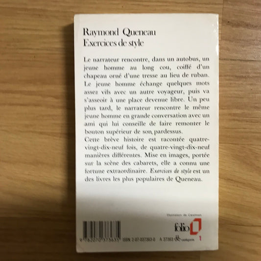 Queneau, Raymond - Exercices de style