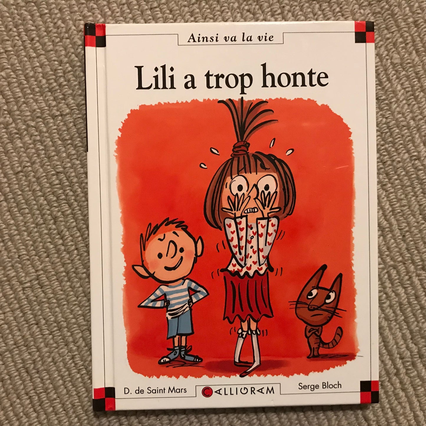 Max et Lili T104: Lili a trop honte - Bloch & Saint Mars