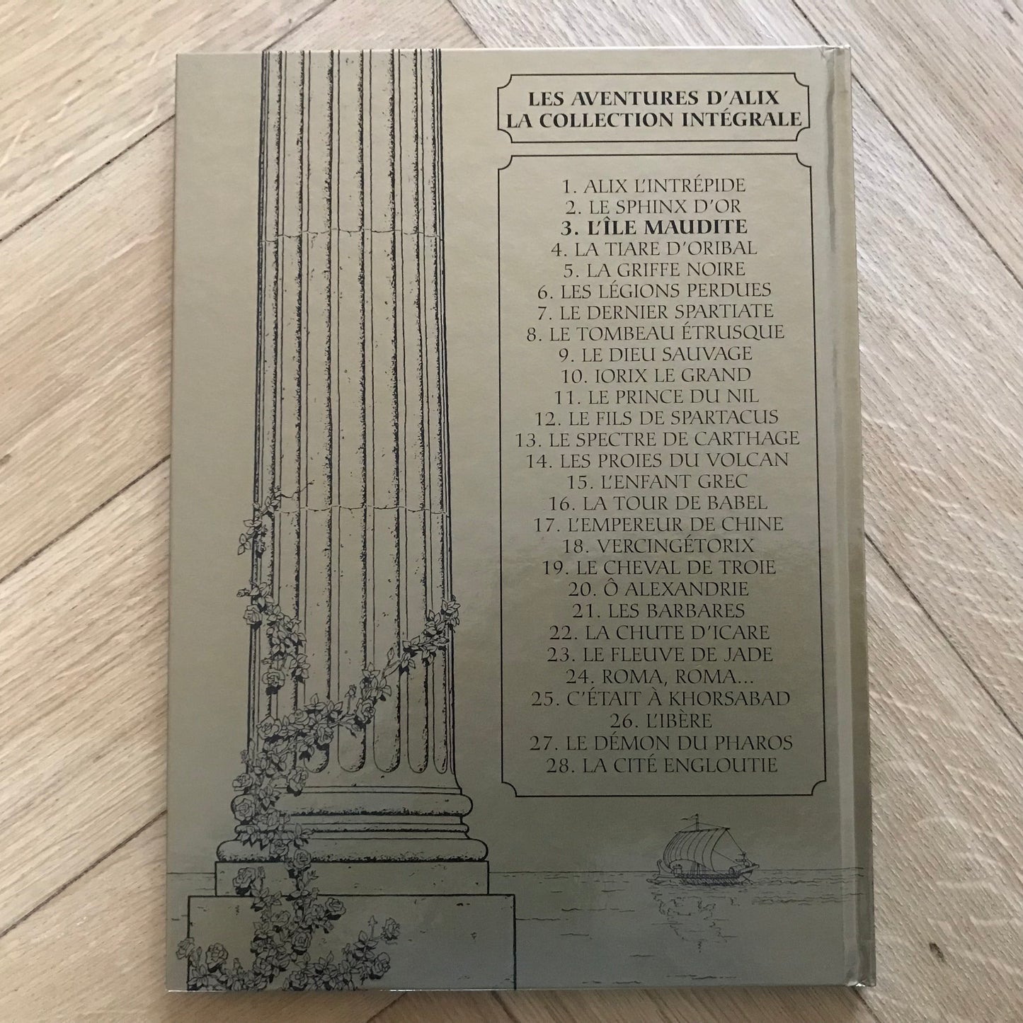 Alix, Les aventures d’Alix T03 L’île maudite - Jacques Martin