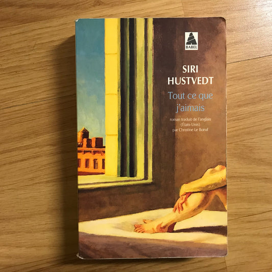 Hustvedt, Siri - Tout ce que j’aimais