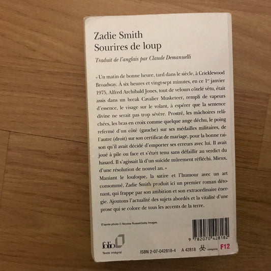 Smith, Zadie - Sourires de loup