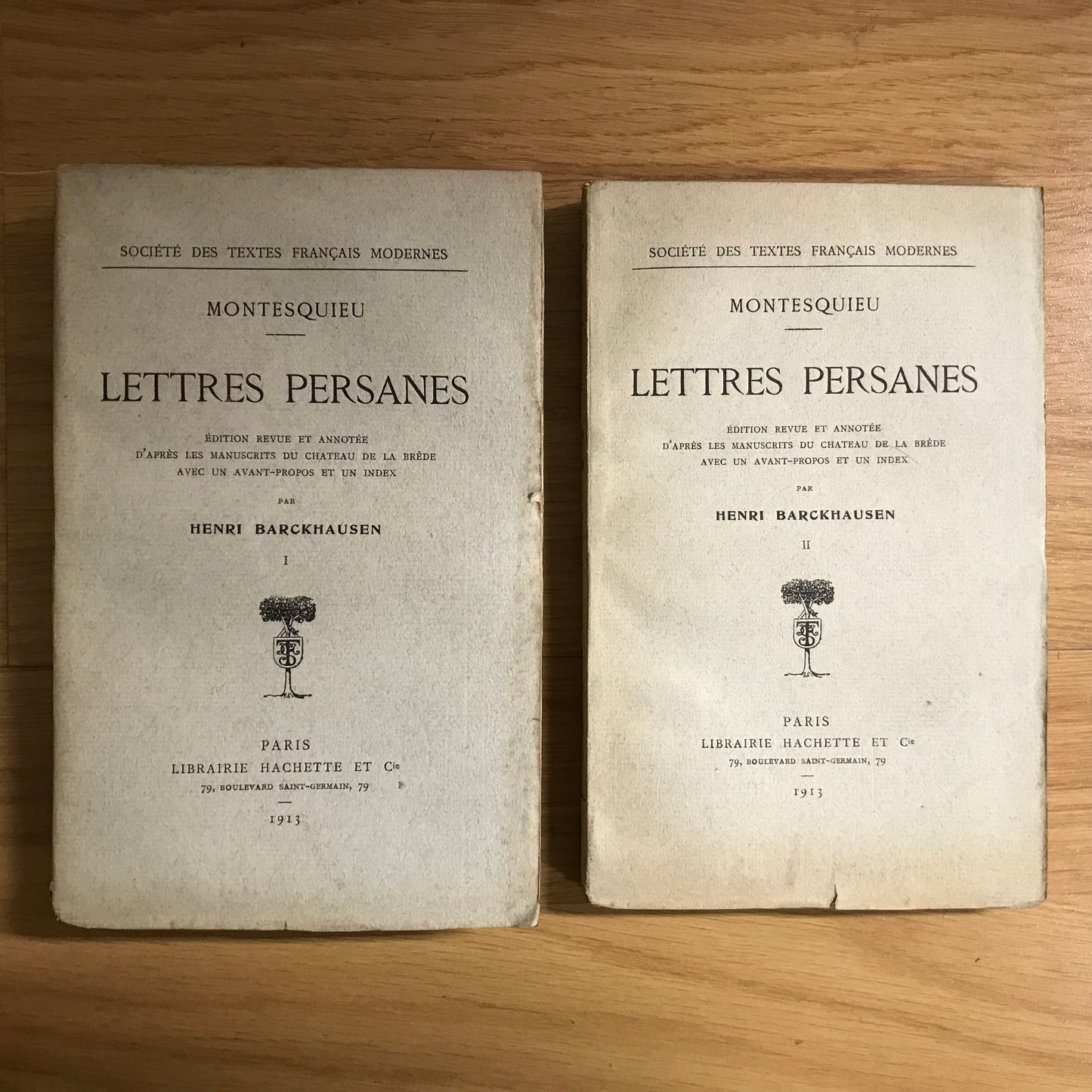 Montesquieu - Lettres persanes (2 tomes)