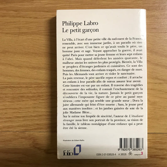 Labro, Philippe - Le petit garçon