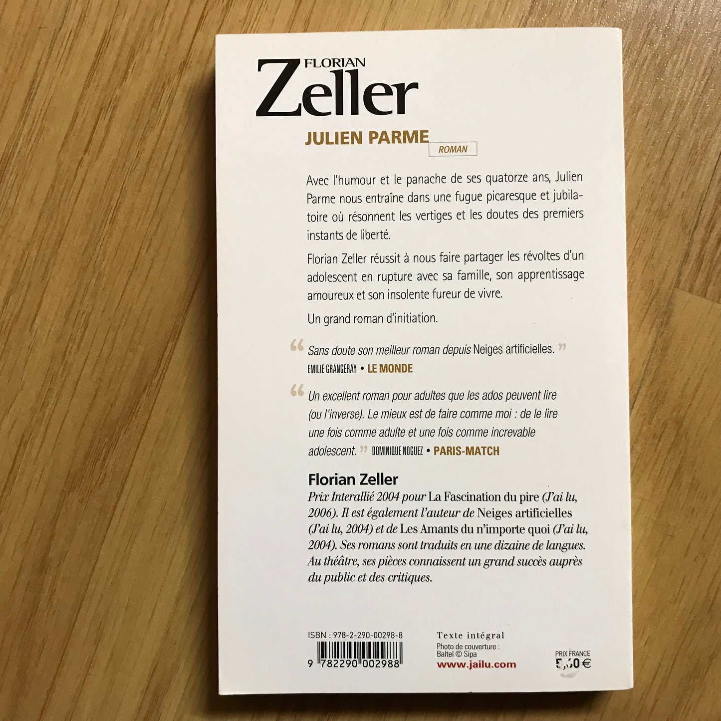 Zeller, Florian - Julien Parme