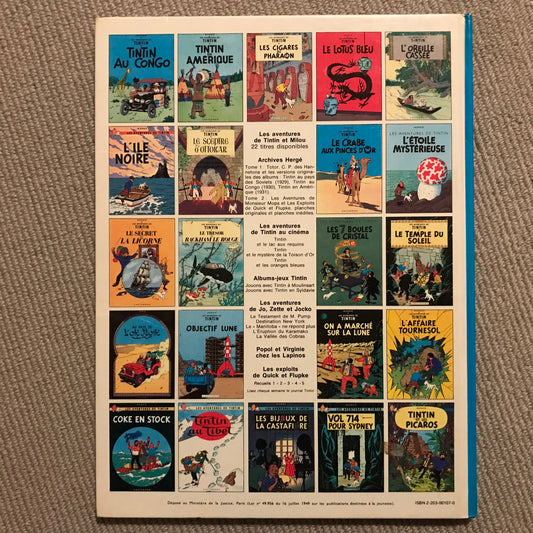 Tintin T08, Le sceptre d’Ottokar - Hergé