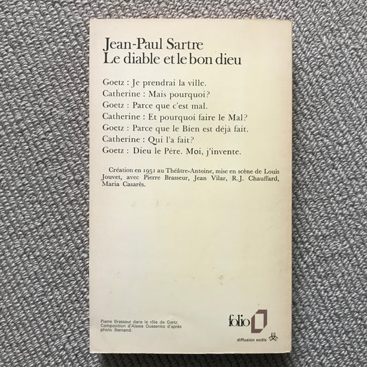 Sartre, Jean-Paul - Le diable et le bon dieu