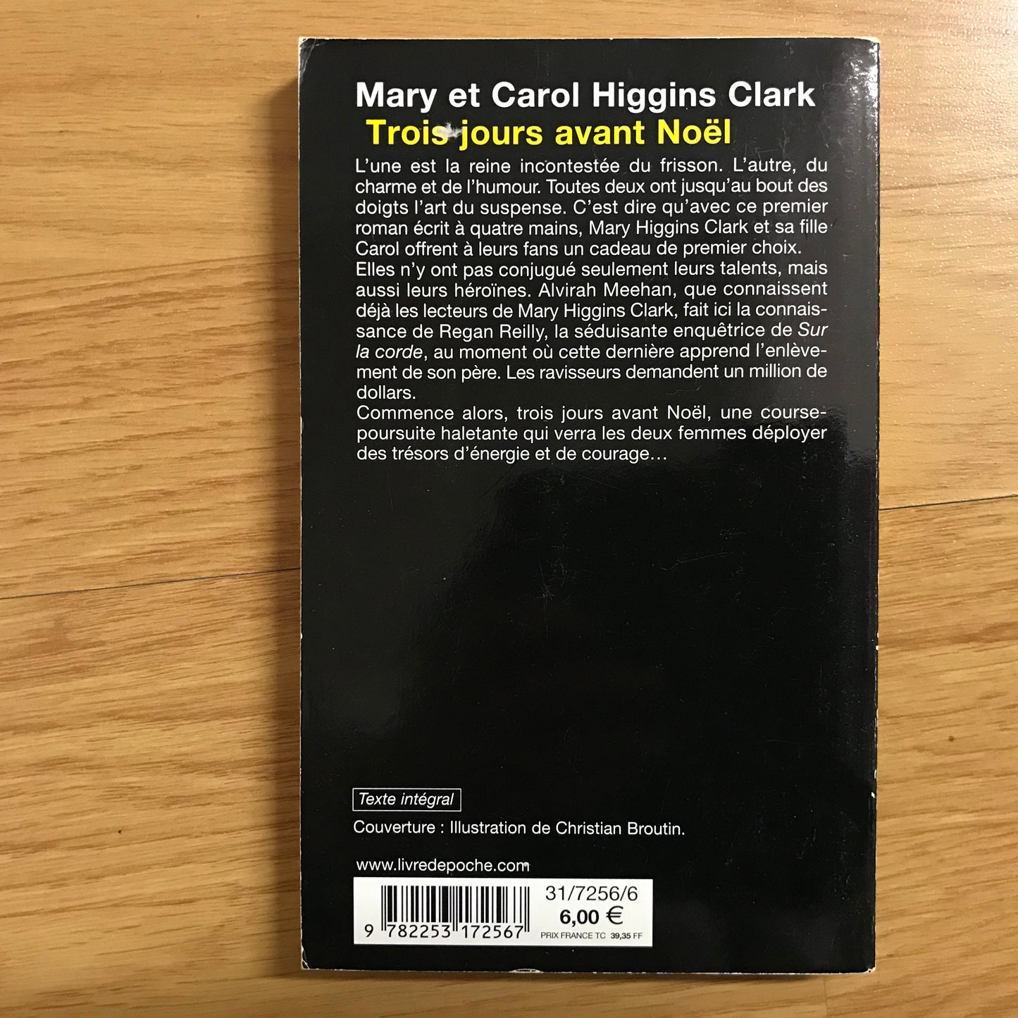 Higgins Clark, Mary et Carol - Trois jours avant Noël