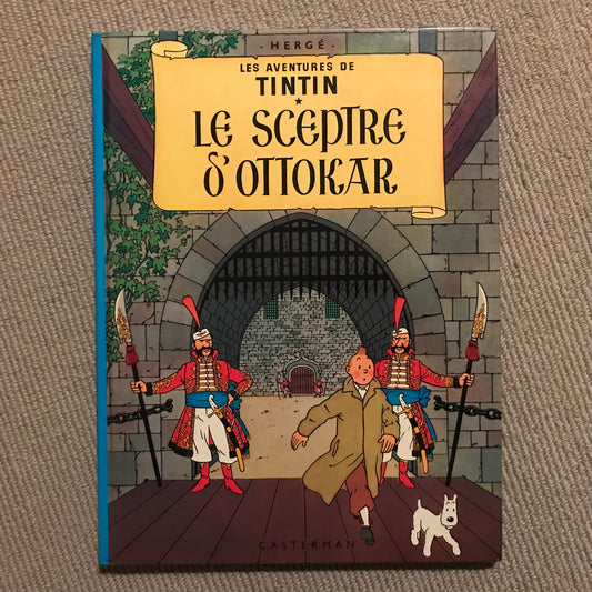 Tintin T08, Le sceptre d’Ottokar - Hergé