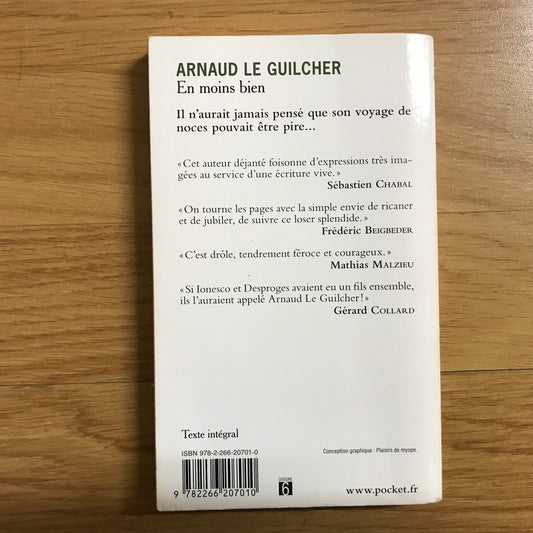 Guilcher le, Arnaud - En moins bien