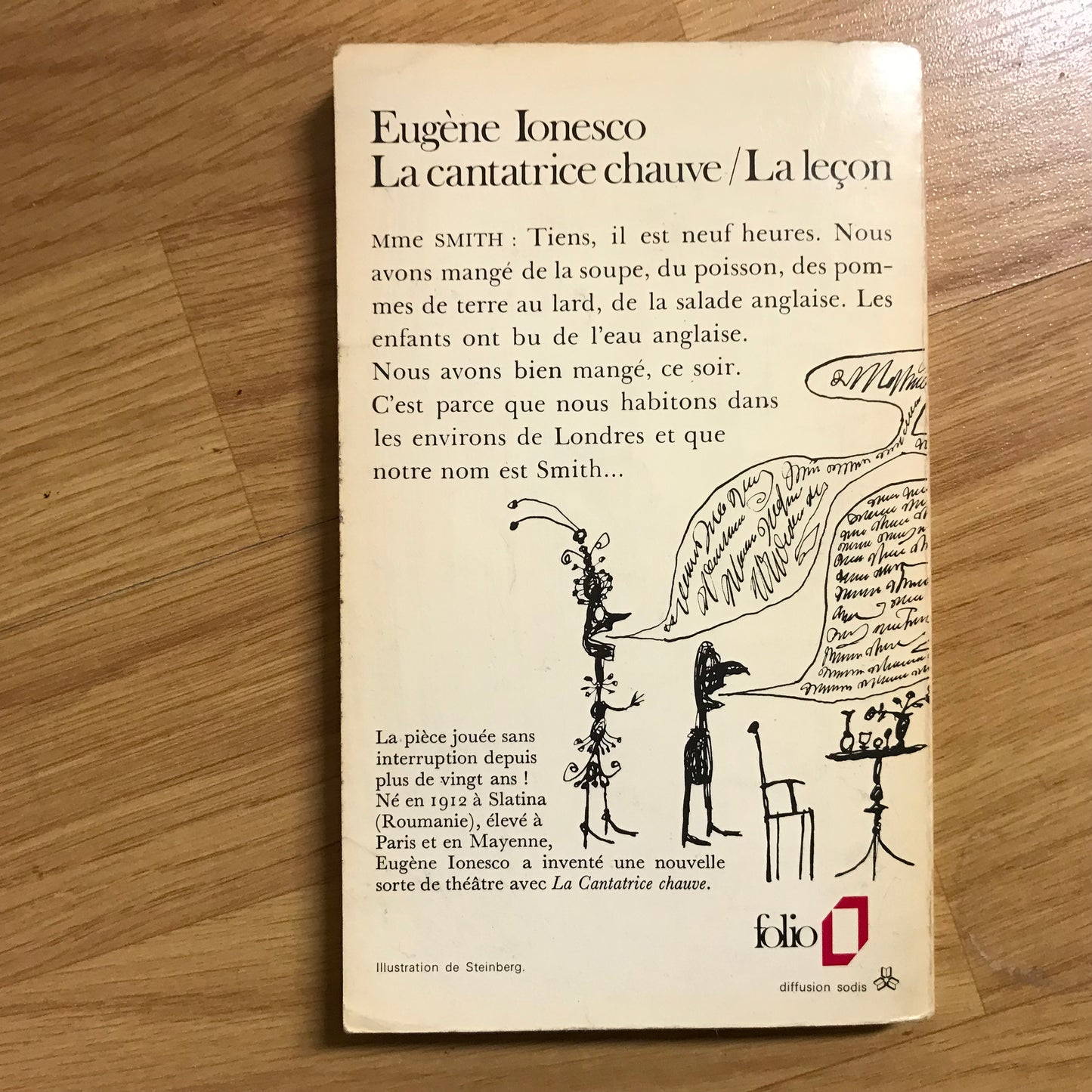 Ionesco, Eugène - La cantatrice chauve suivi de La leçon