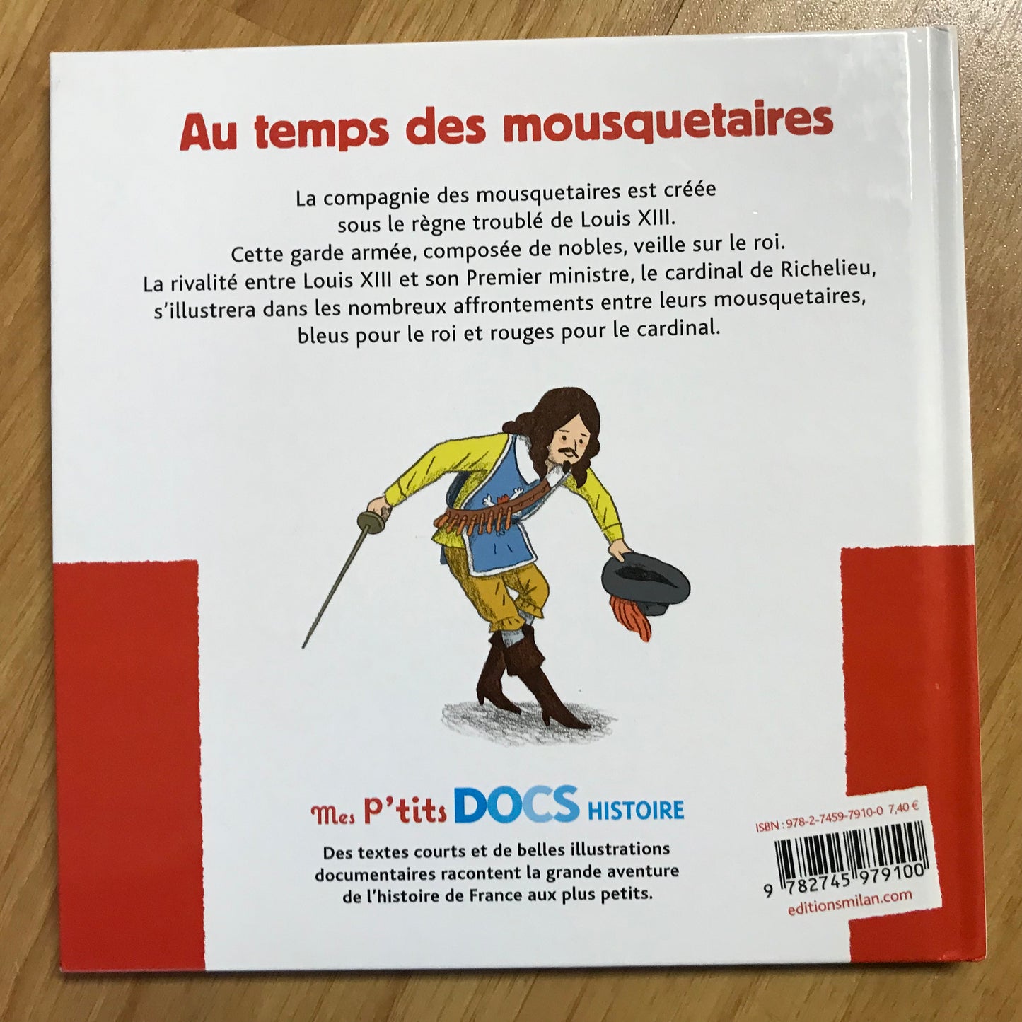 Mes p’tits docs - Au temps des mousquetaires