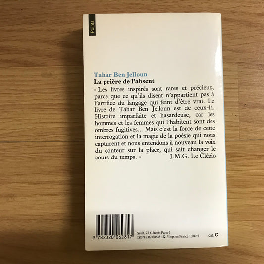 Ben Jelloun, Tahar - La prière de l’absent