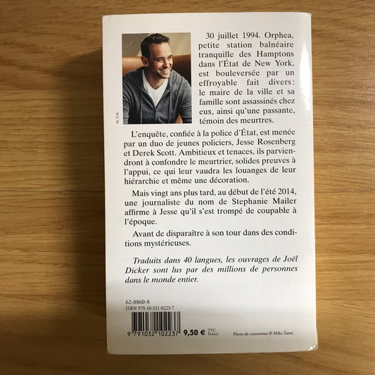 Dicker, Joël - La disparition de Stephanie Mailer
