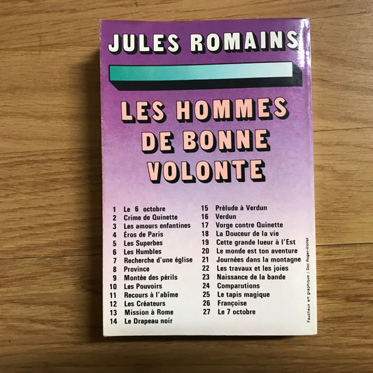 Romains, Jules - Eros de Paris