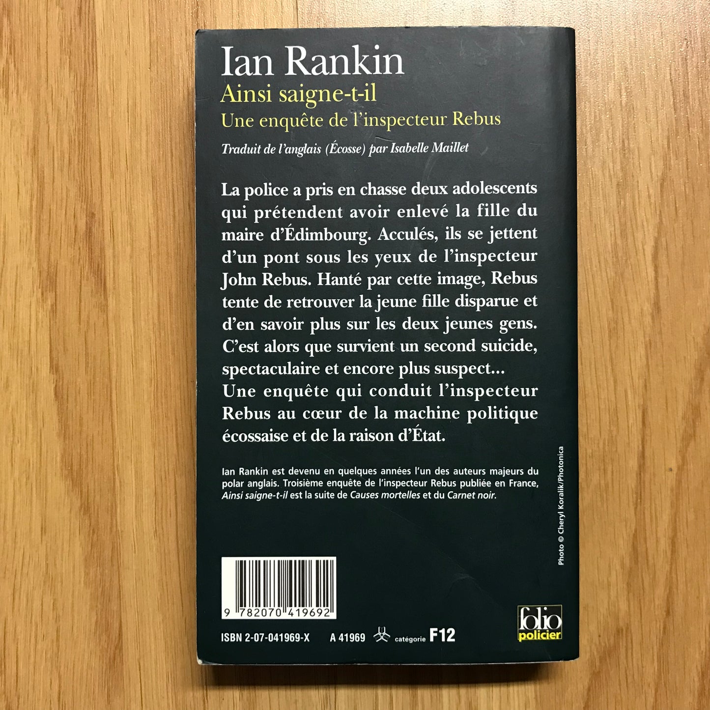 Rankin, Ian - Ainsi saigne-t-il