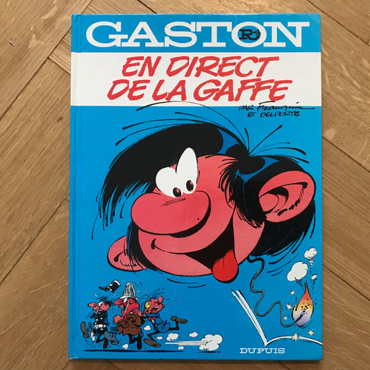 Gaston T04, En direct de la gaffe - Franquin