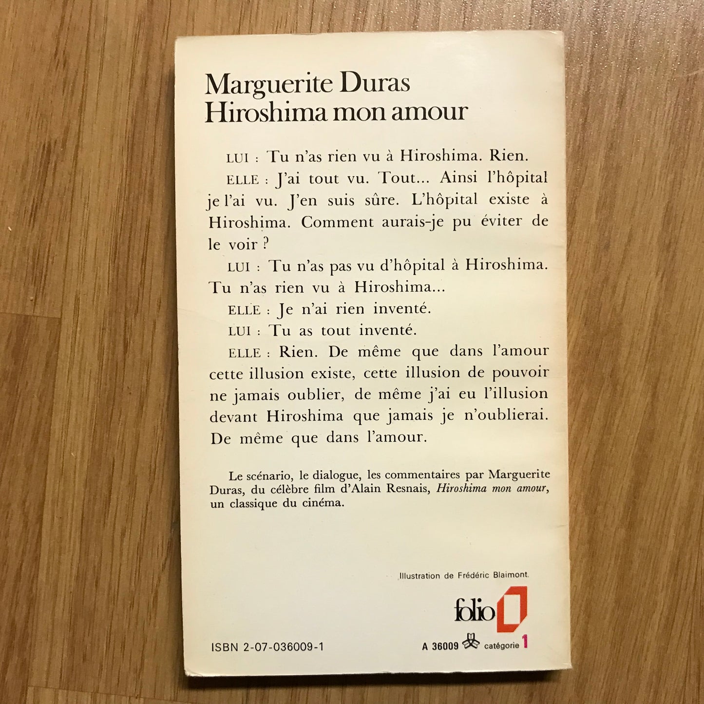 Duras, Marguerite - Hiroshima mon amour