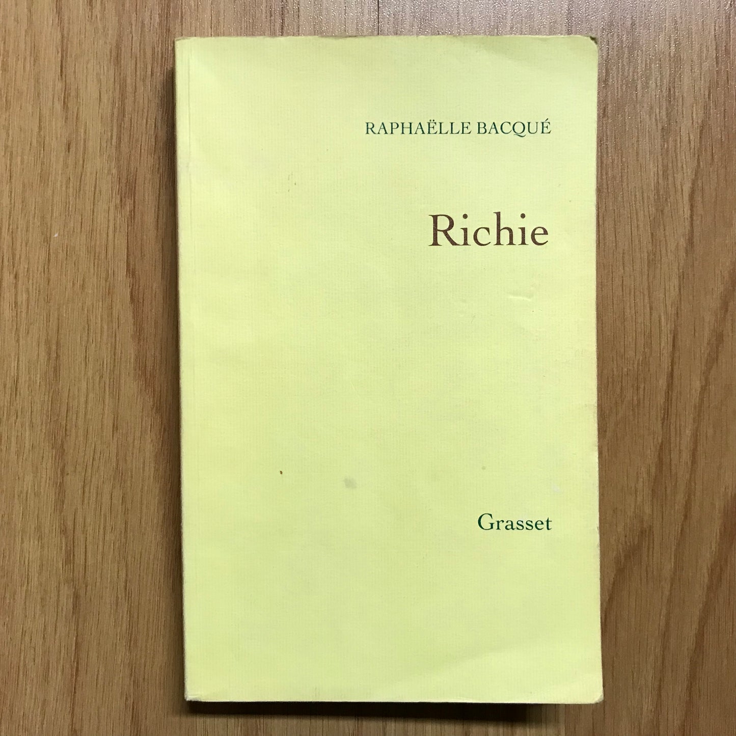 Bacqué, Raphaëlle - Richie