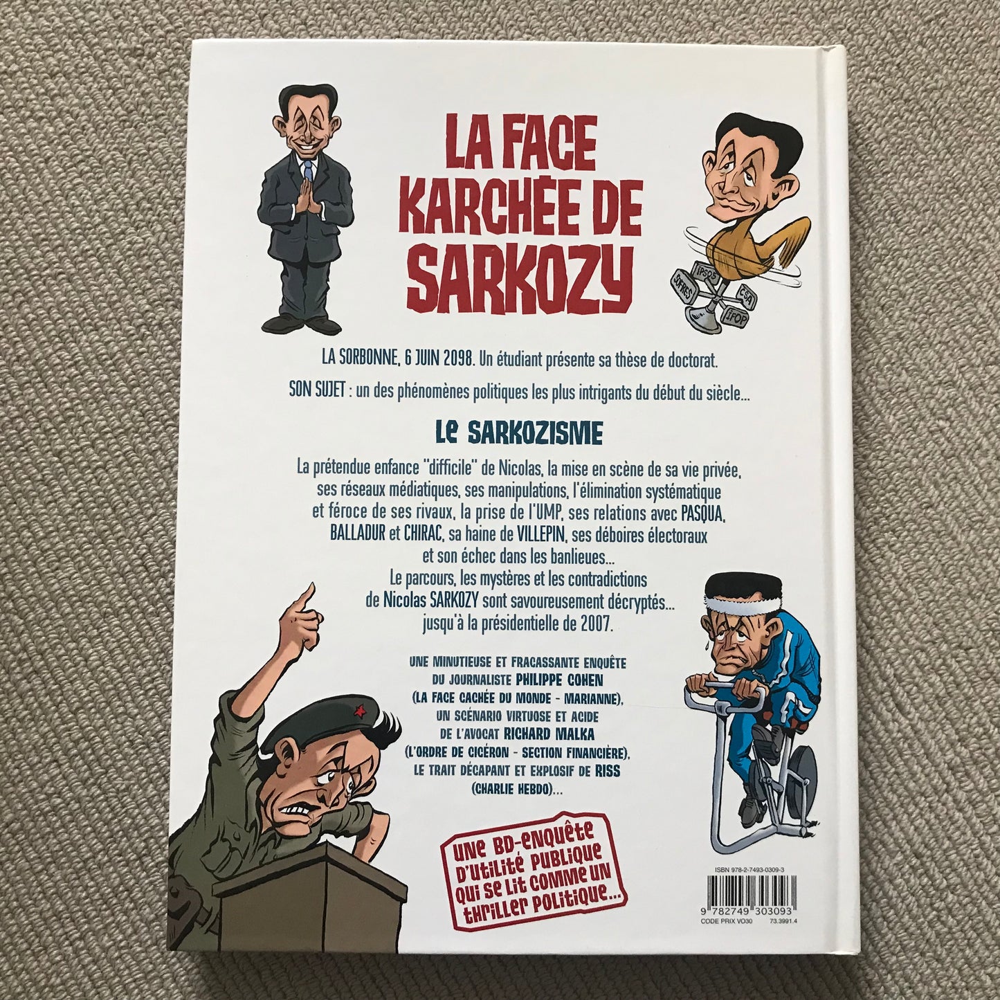 La face cachée de Sarkozy - Cohen, P. & Malika, R.