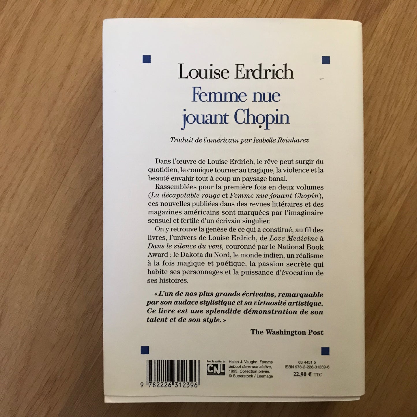 Erdrich, Louise - Femme nue jouant Chopin