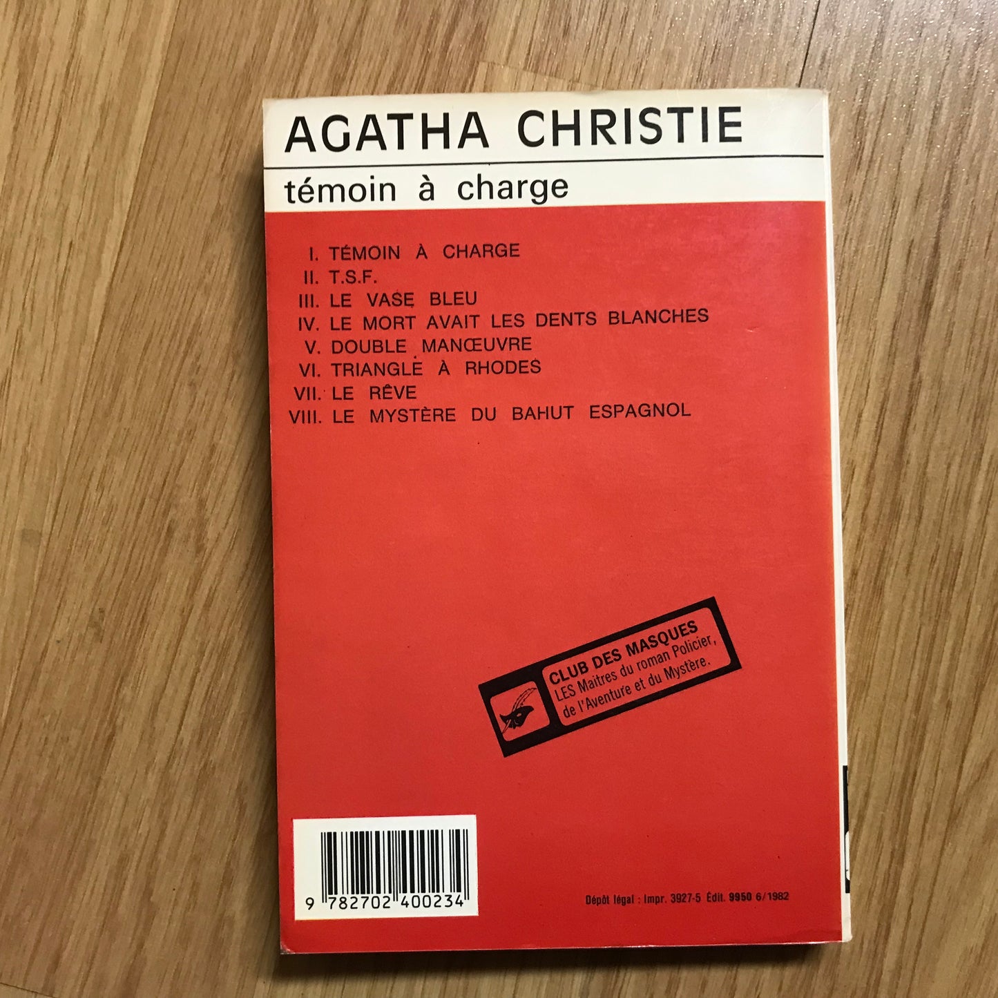 Christie, Agatha - Témoin à charge