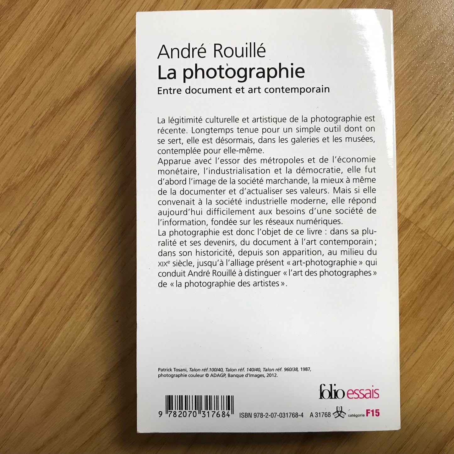 Rouillé, André - La photographie