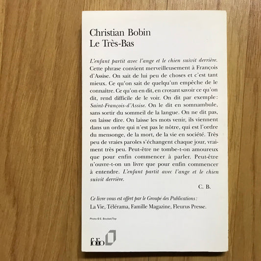 Bobin, Christian - Le Très-Bas