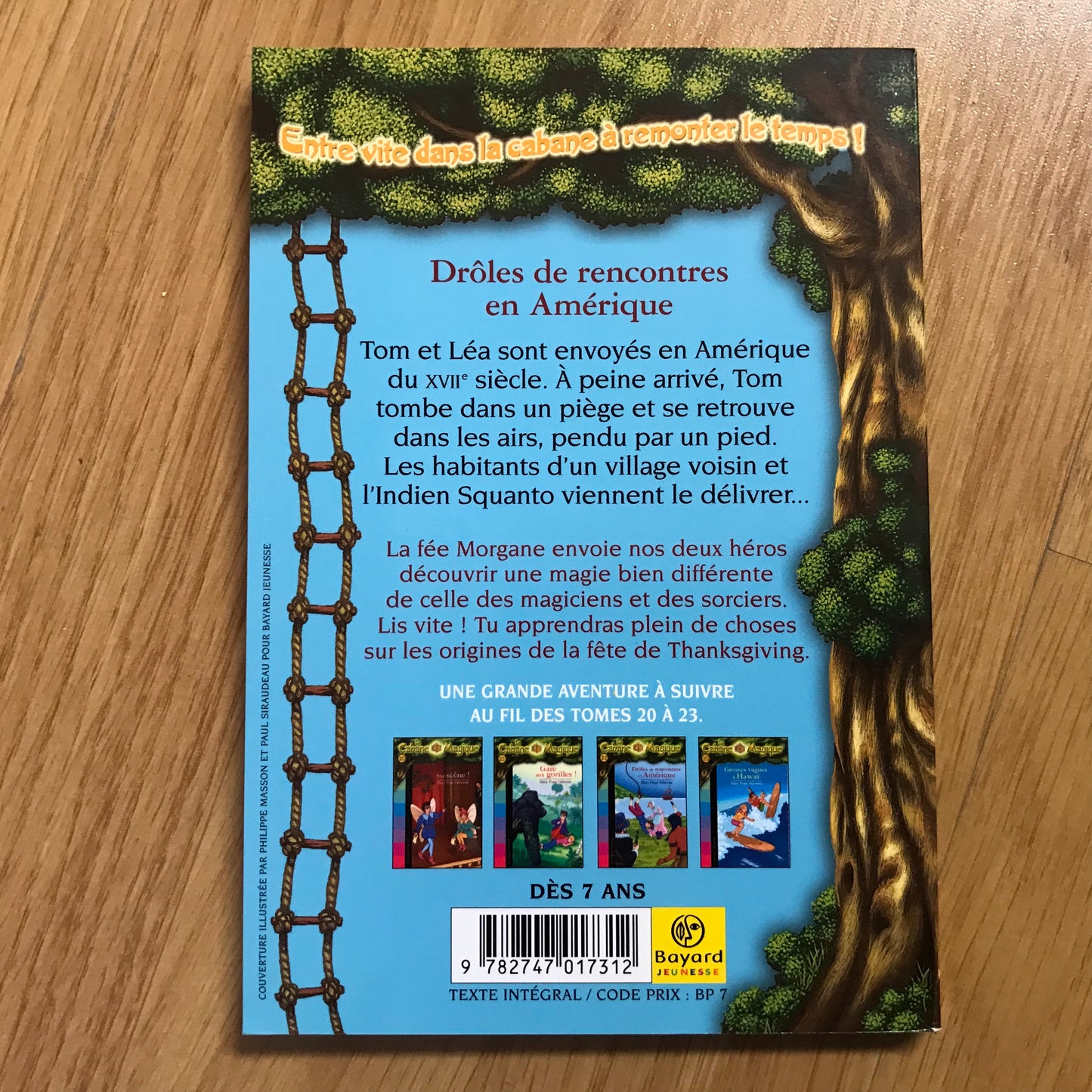 La cabane magique 22: Drôles de rencontres en Amérique - Mary Pope Osborne