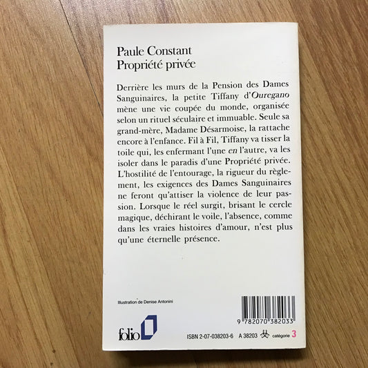 Constant, Paule - Propriété privée