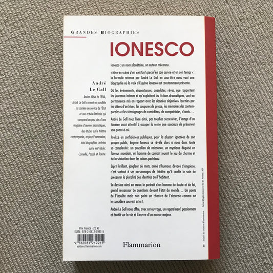 Ionesco - André Le Gall