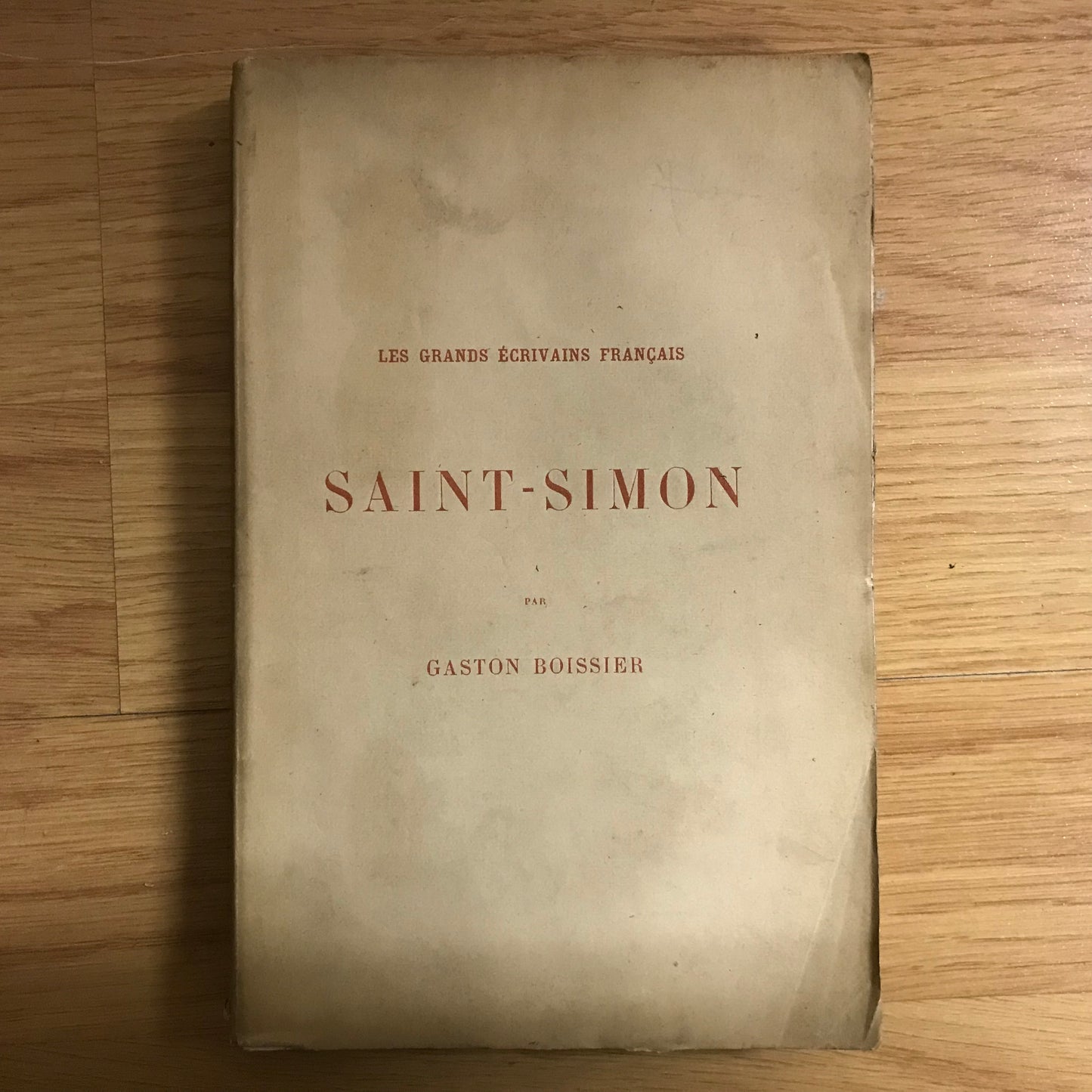 Boissier, Gaston: Saint Simon