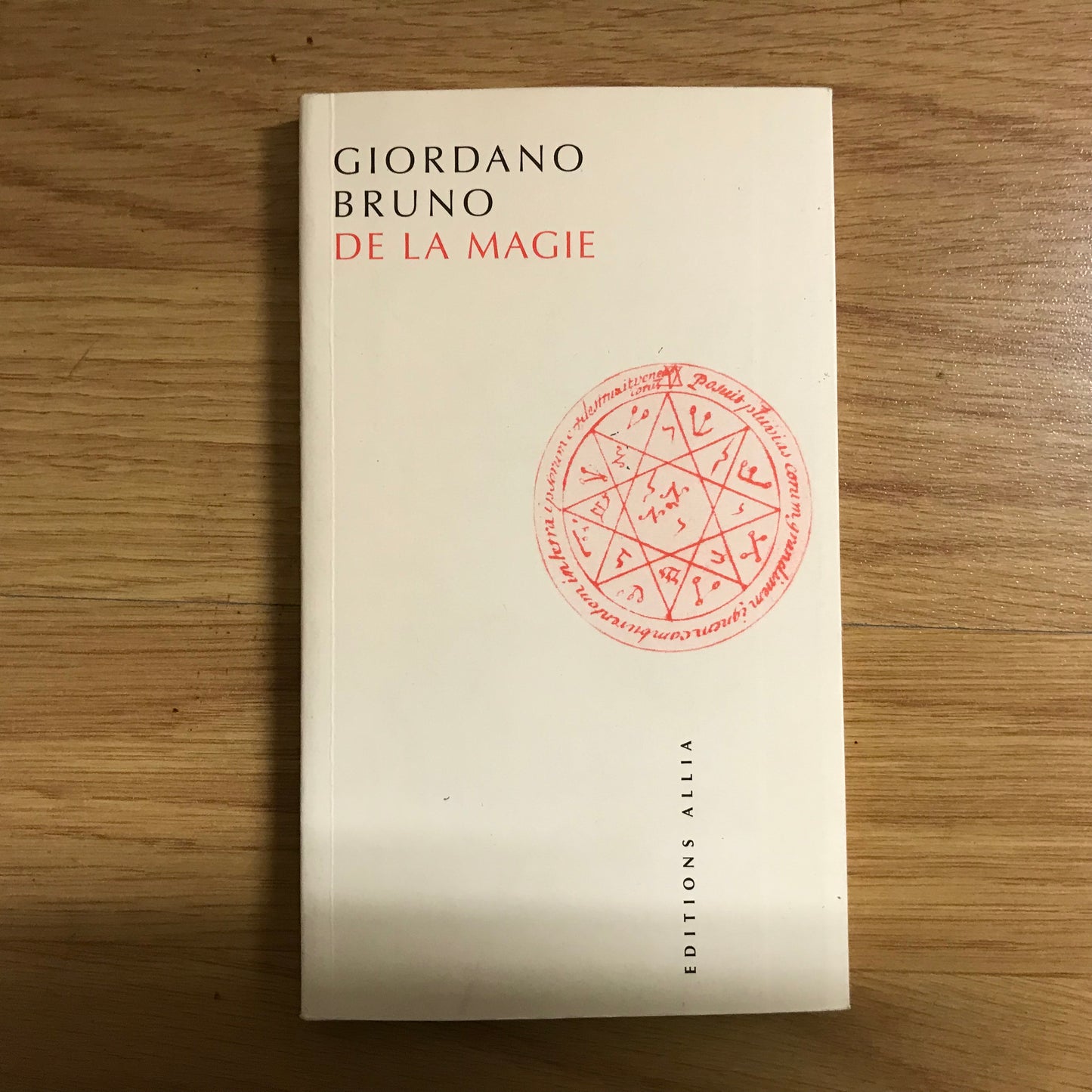 Giordano, Bruno - De la magie
