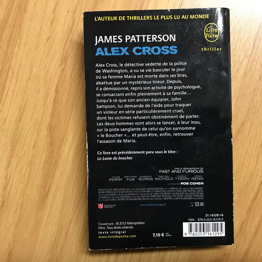 Patterson, James - Alex Cross