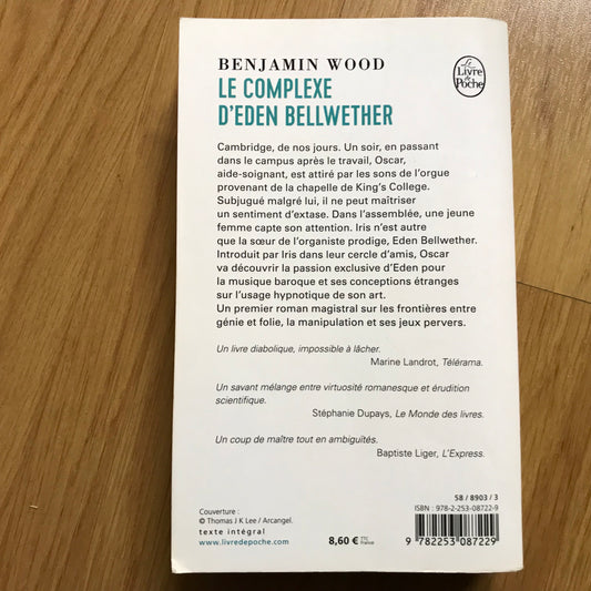 Wood, Benjamin - Le complexe d’Eden Bellwether
